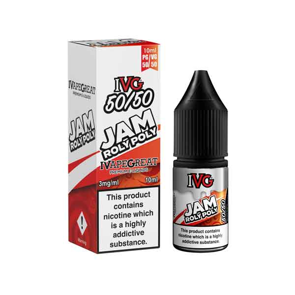 Jam Roly Poly 50/50 E-Liquid by IVG Dessert 10ml