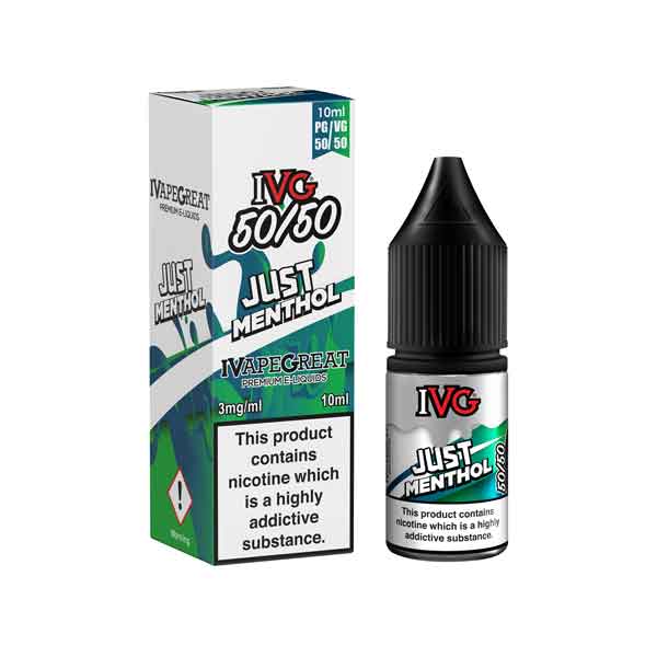 Just Menthol 50/50 E-Liquid by IVG 10ml