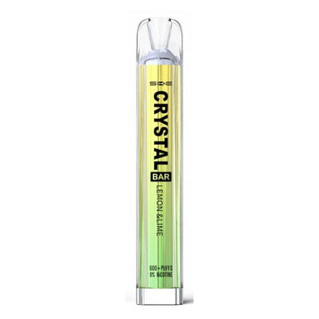 Lemon & Lime ske crystal bar Original 600 disposable vape - 0mg Nicotine Free