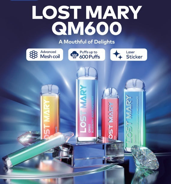 lost mary QM600 disposable vape Features