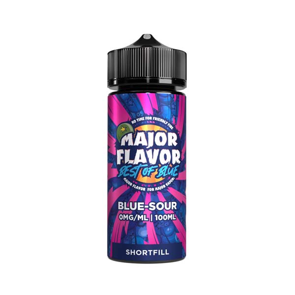 Blue Sour Best of Blue Major Flavor shortfill e liquid 100ml 