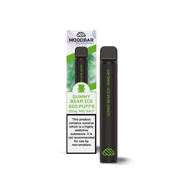 MOODBAR Disposable Vape Kit – Grey Haze