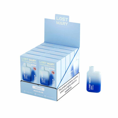 Mad Blue lost mary BM600 disposable vape kit 10Pack