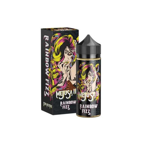 Rainbow Fizz Mejusa 2 shortfill e liquid 100ml 