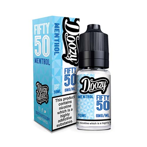 Menthol Doozy Fifty50 nic salts