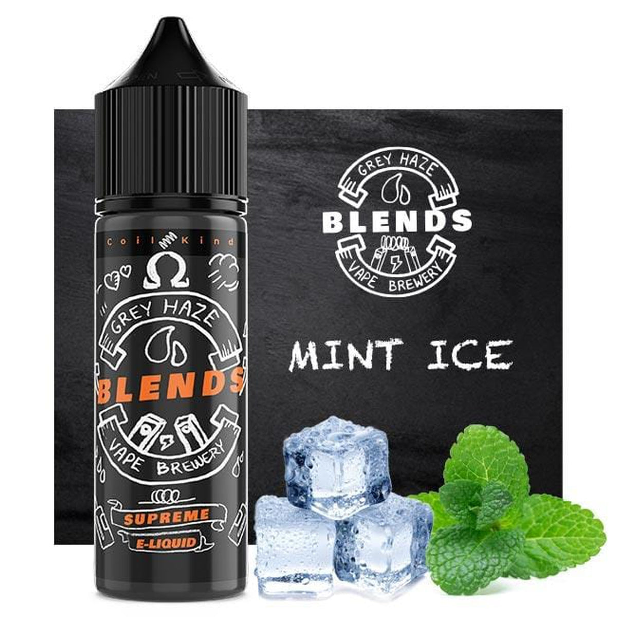 Mint Ice - Grey Haze Blends – Short Fill – MaxVG