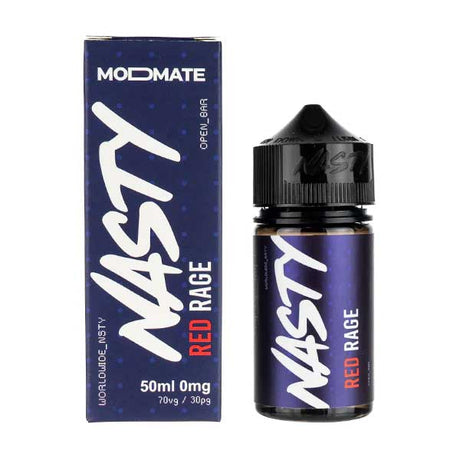 Red Rage nasty modmate shortfill e liquid 50ml