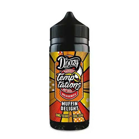 Muffin Delight Doozy Temptations shortfill e liquid 100ml 