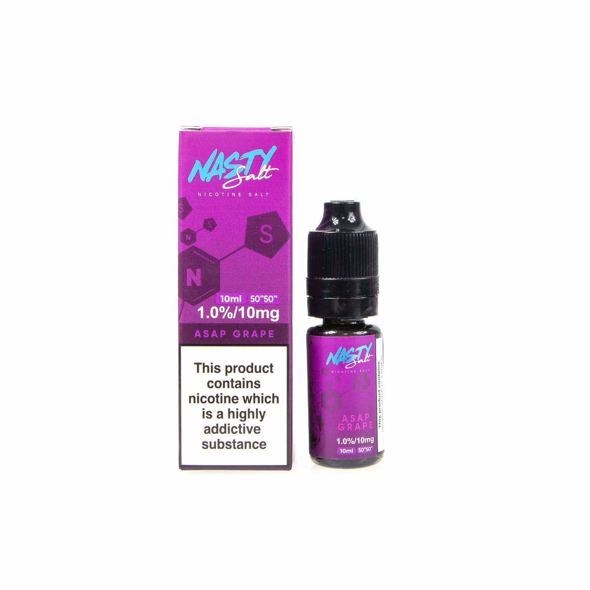 Nasty Salt Asap Grape Eliquid 10ml