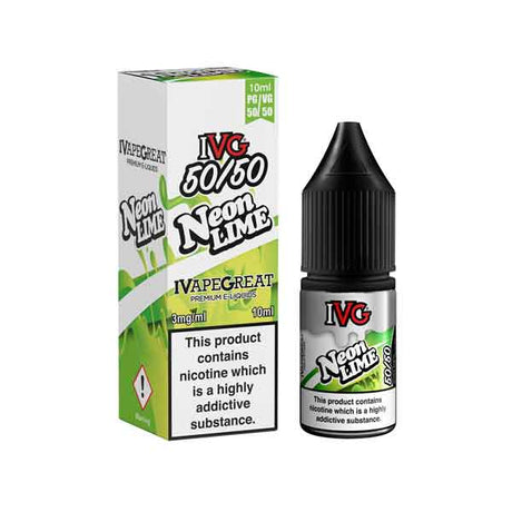 Neon Lime 50/50 E-Liquid by IVG 10ml