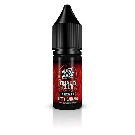 Nutty Caramel Tobacco Club Just Juice shortfill e liquid 50ml