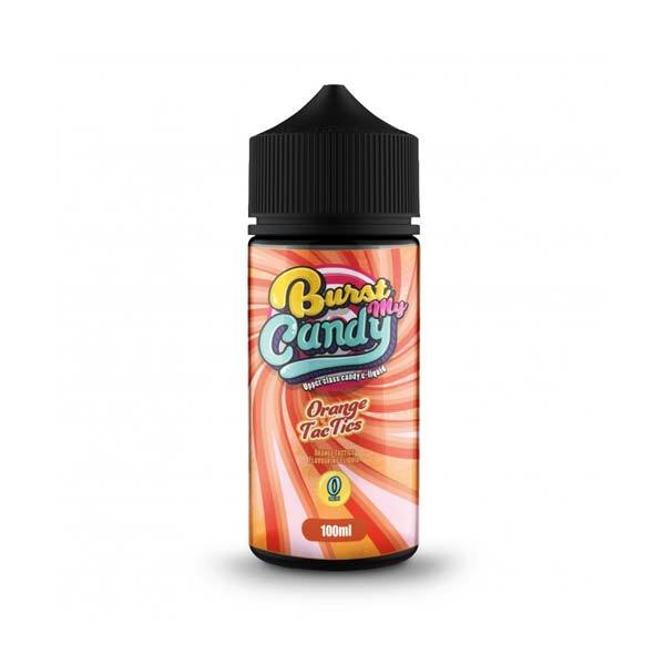 Orange Tac Tics by Burst My Candy Short Fill 100ml