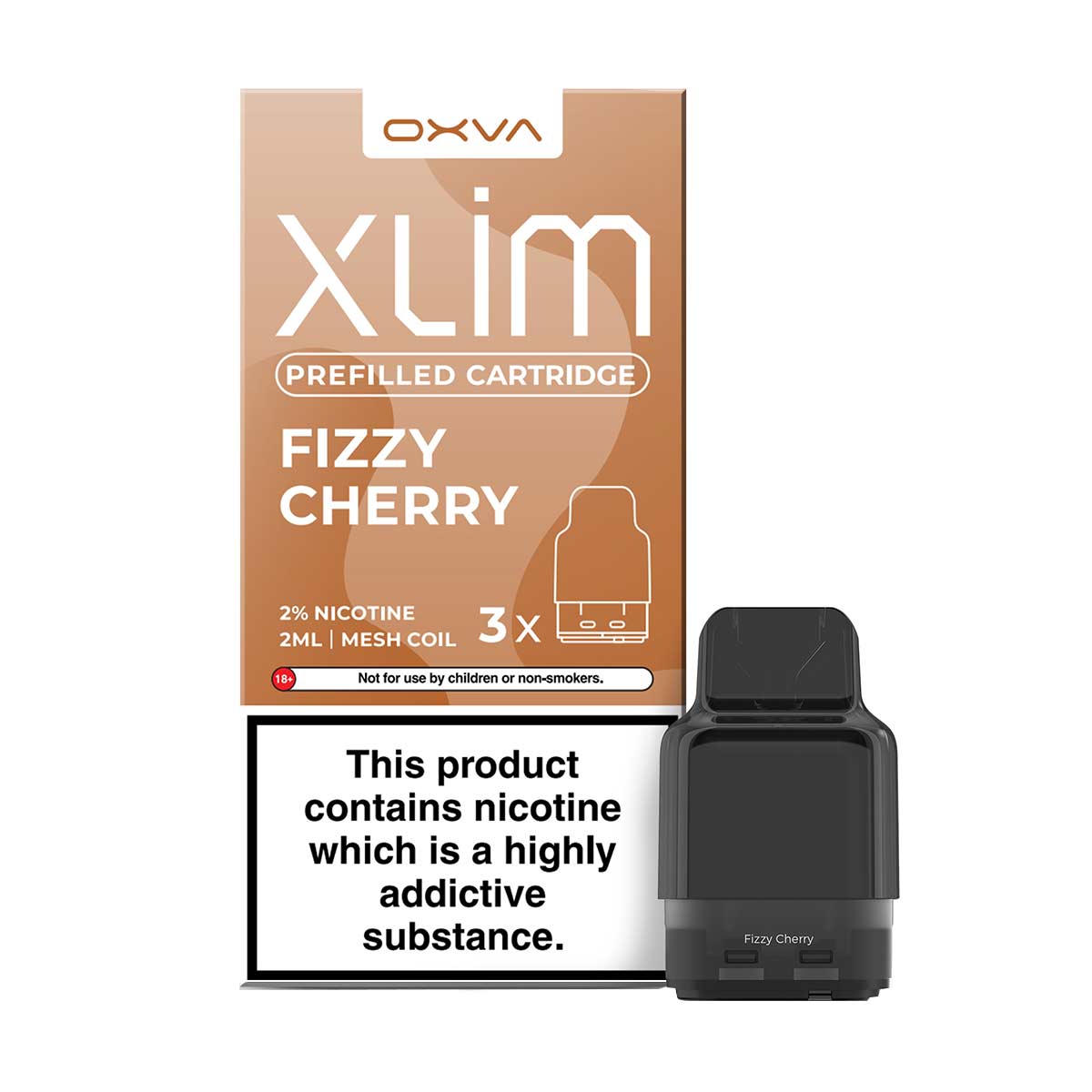 Fizzy Cherry oxva xlim pre filled vape pods