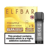 Pineapple Lemon Soda elf bar elfa pre filled pods 