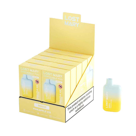 Pineapple Ice lost mary BM600 disposable vape 10pack