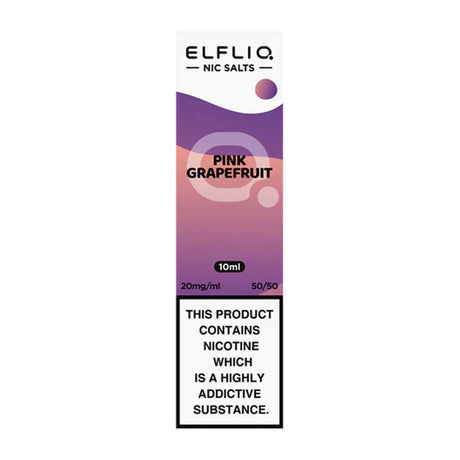 Pink Grapefruit elf bar Elfliq nic salts 10ml