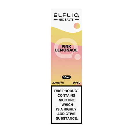 Pink Lemonade elf bar Elfliq nic salts 10ml