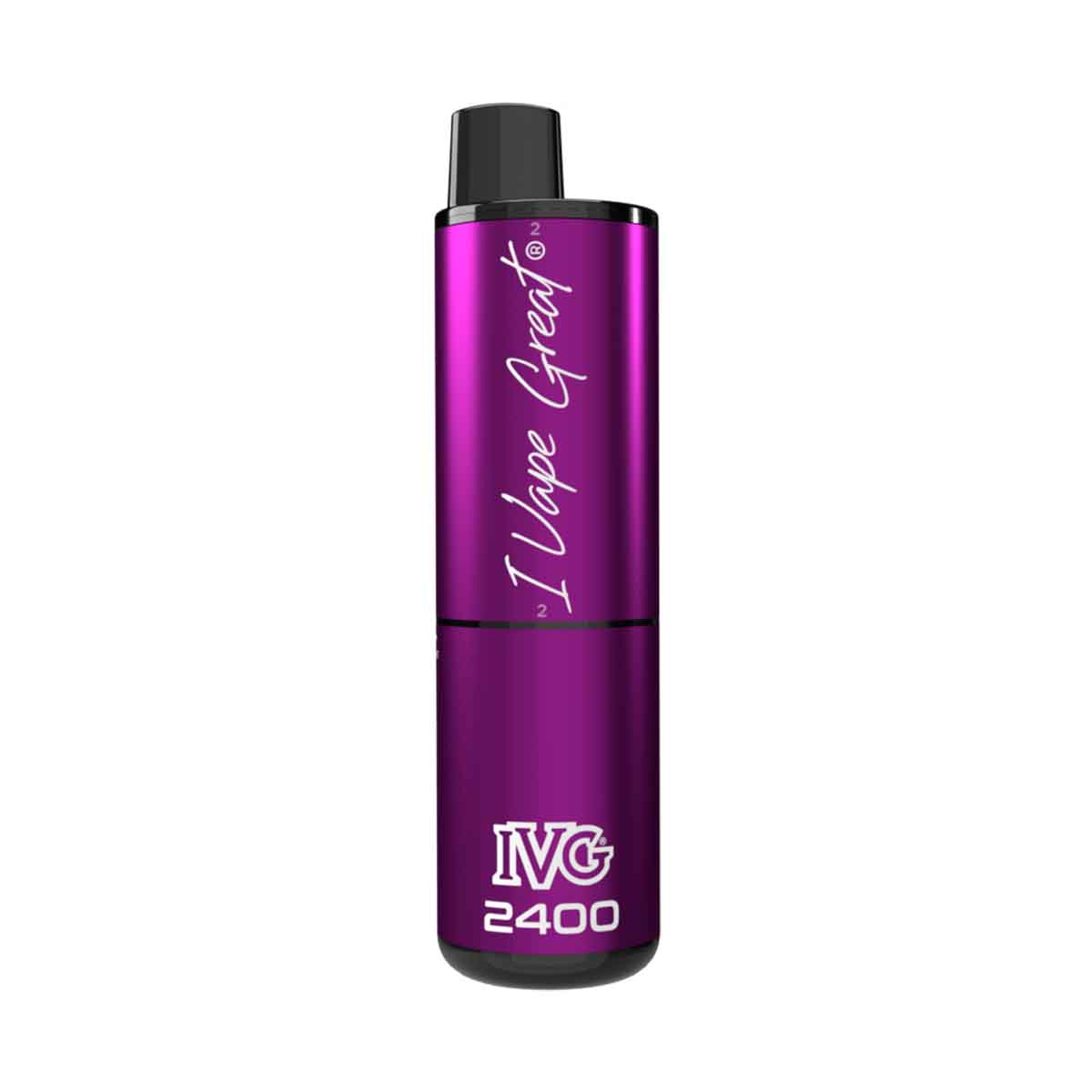 Plum Blue Raspberry ivg 2400 disposable vape 