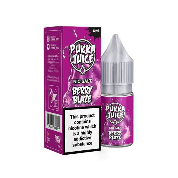 Berry Blaze Nic Salt by Pukka Juice 10ml