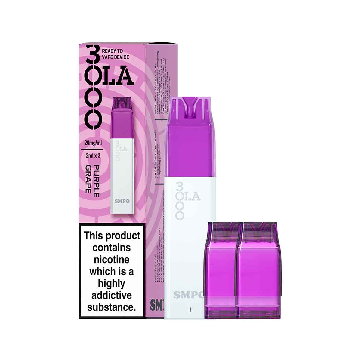 SMPO OLA 3000 Prefilled Pod Kit |
