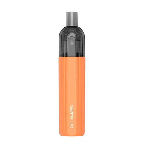 Orange aspire One Up R1 disposable vape