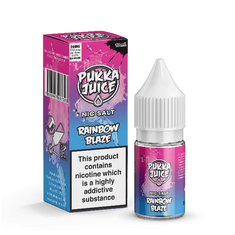 Rainbow Blaze Nic Salt by Pukka Juice 10ml