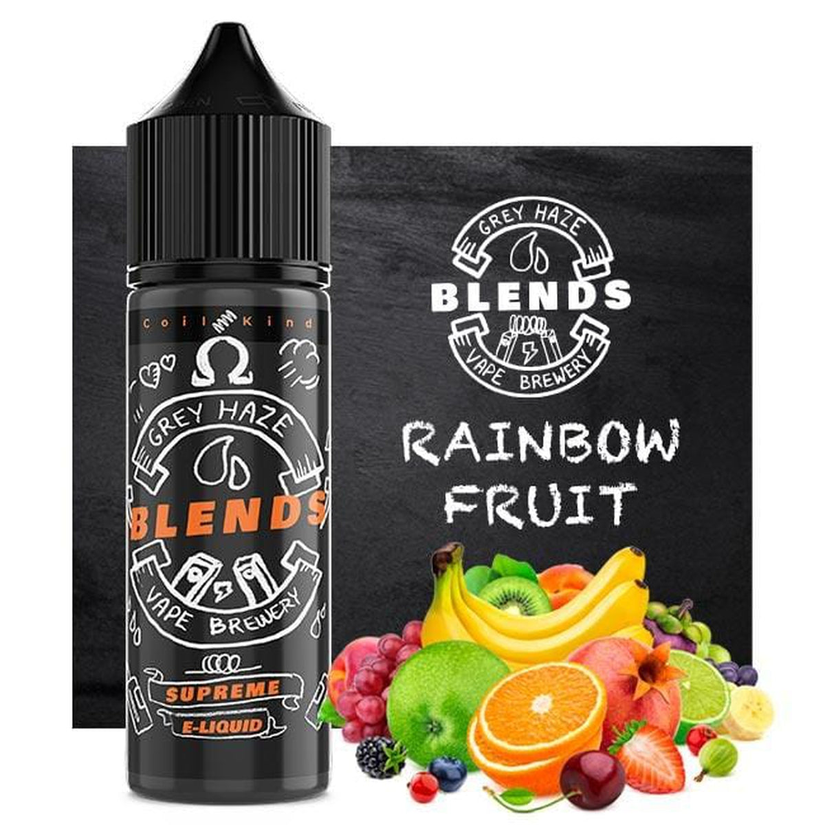 Rainbow Fruit - Grey Haze Blends – Short Fill