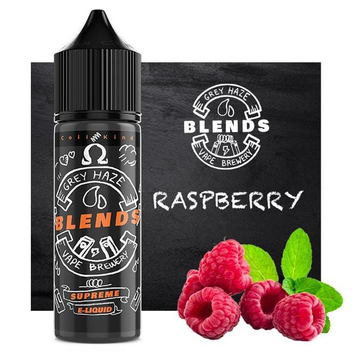 Raspberry - Grey Haze Blends – Short Fill – MaxVG