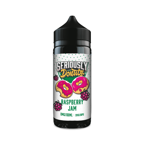 Raspberry Jam Seriously Donuts shortfill e liquid 100ml