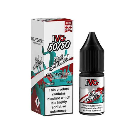 Red Aniseed 50/50 E-Liquid by IVG 10ml