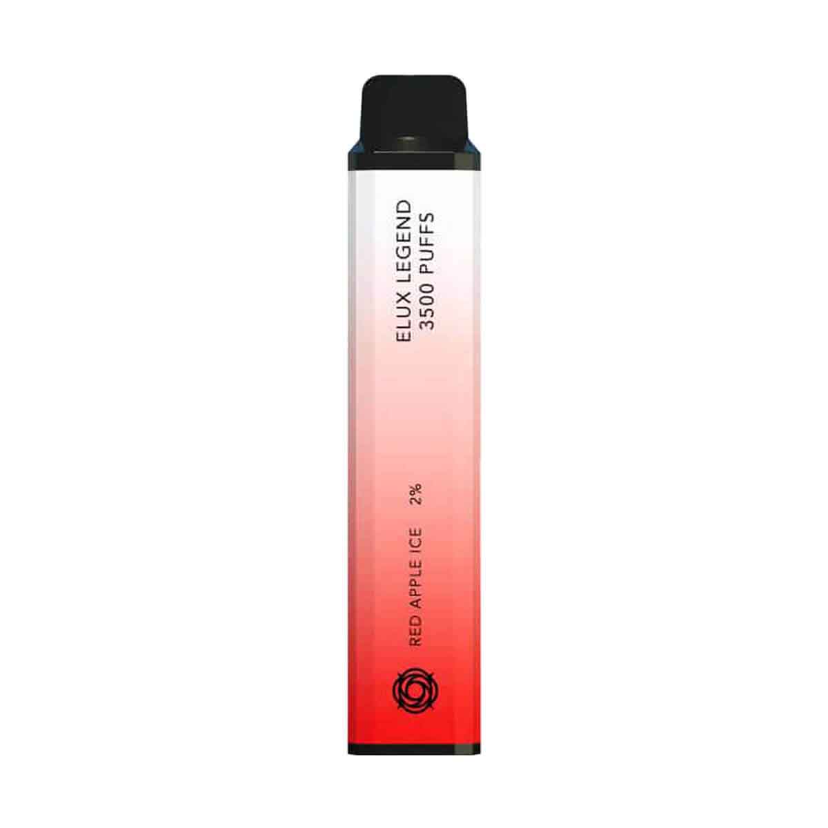 Red Apple Ice elux legend 3500 disposable vape 