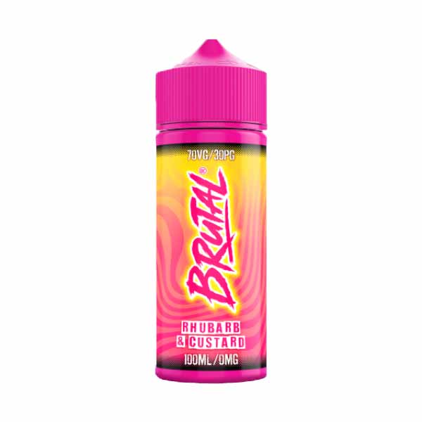 Rhubarb & Custard Just Juice Brutal shortfill e liquid 100ml