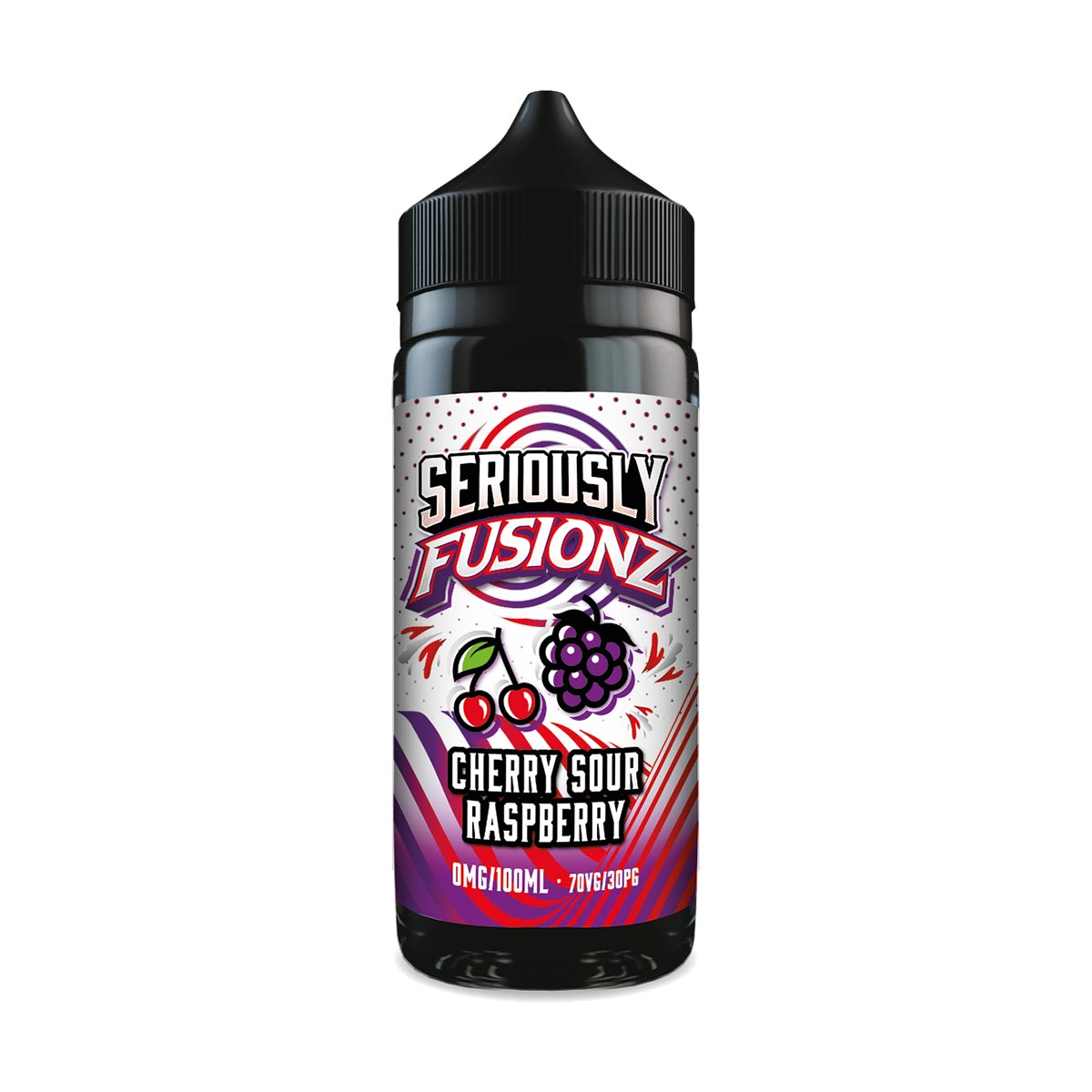 Cherry Sour Raspberry seriously fusionz shortfill e liquid 0mg