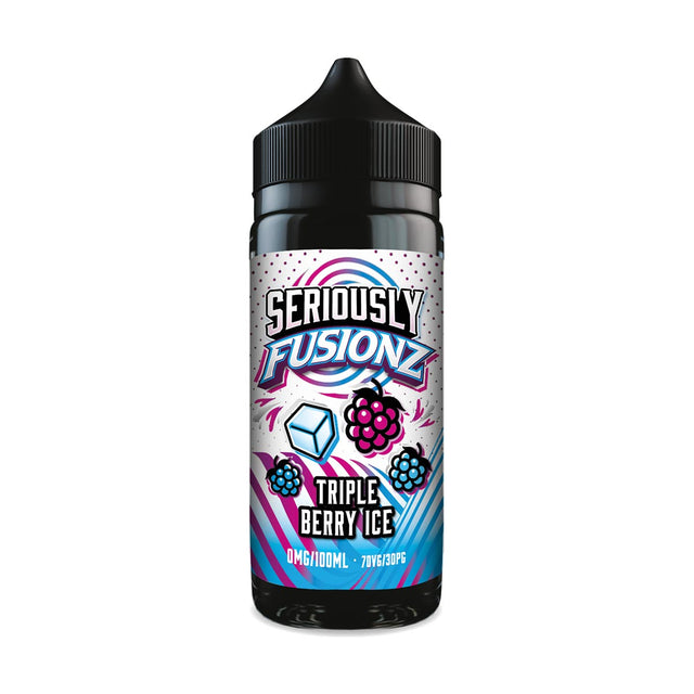 Triple Berry Ice seriously fusionz shortfill e liquid 0mg