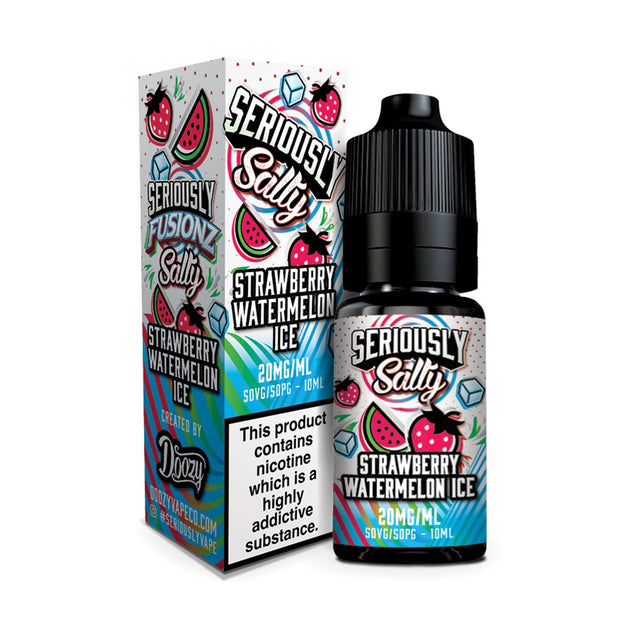 Strawberry Watermelon Ice seriously fusionz salty nic salts 20mg