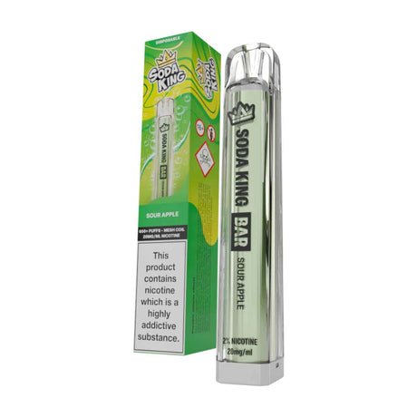 Sour Apple Soda King Bar disposable vape 