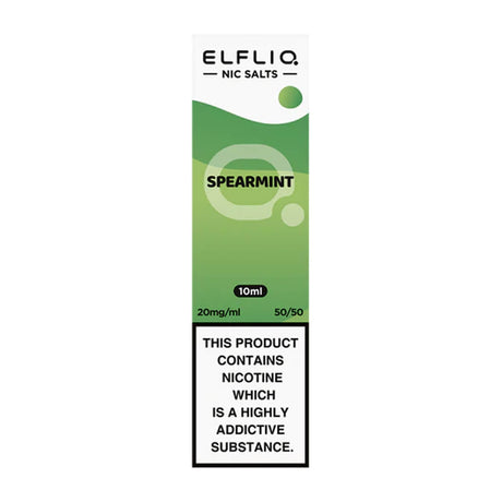 Spearmint elf bar Elfliq nic salts 10ml