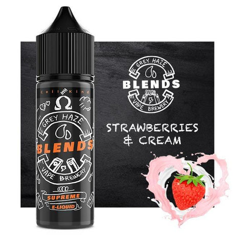 Strawberry Cream - Grey Haze Blends – Short Fill – MaxVG