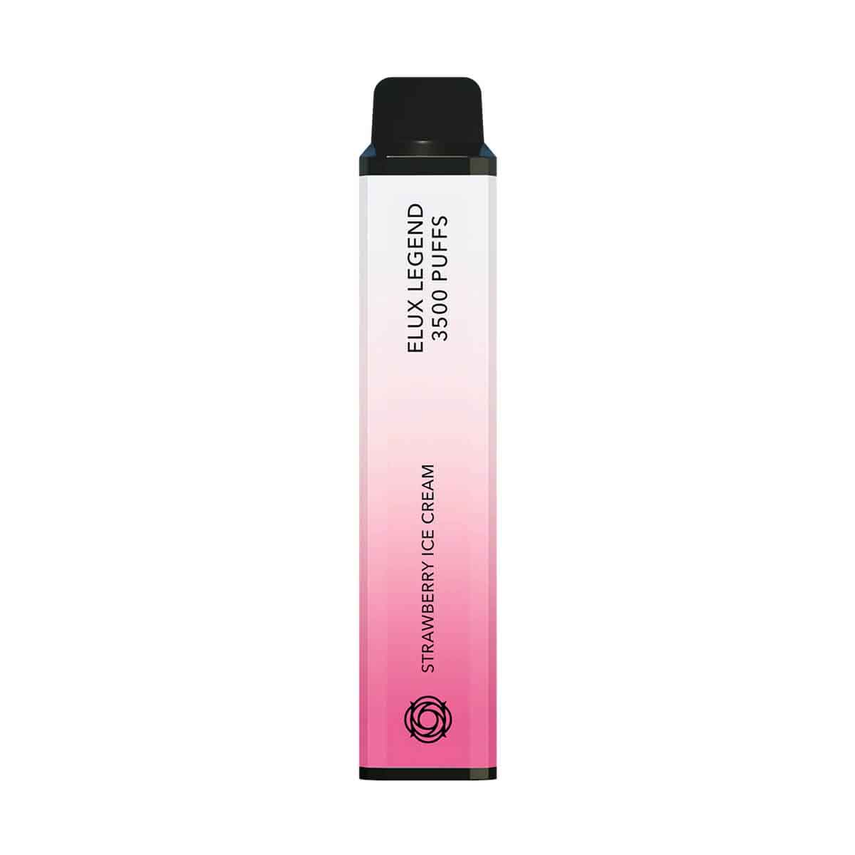 Strawberry Ice Cream elux legend 3500 disposable vape 