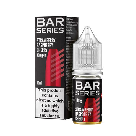 Strawberry Raspberry Cherry bar series vape juice 10mg