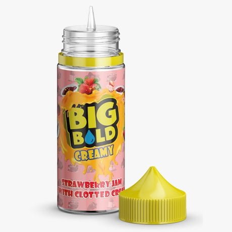 Strawberry Jam & Clotted Cream Big Bold Creamy shortfill e liquid 100ml