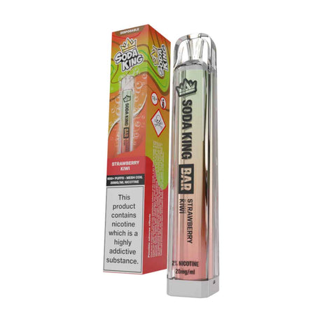 Strawberry Kiwi Soda King Bar disposable vape 