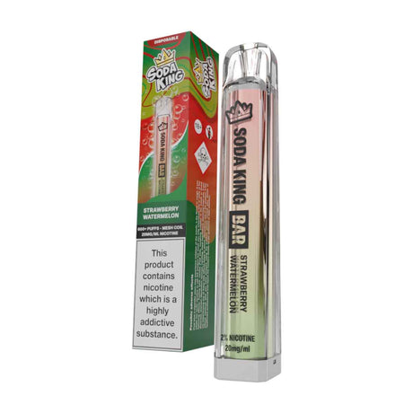 Strawberry Watermelon Soda King Bar disposable vape 