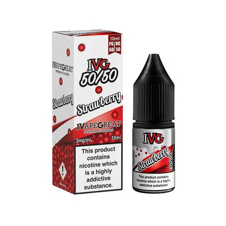 Strawberry 50/50 E-Liquid by IVG Sweets 10ml