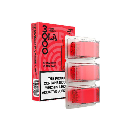 Strawberry Cheese Cake Smpo Ola 3000 pre filled vape pods  