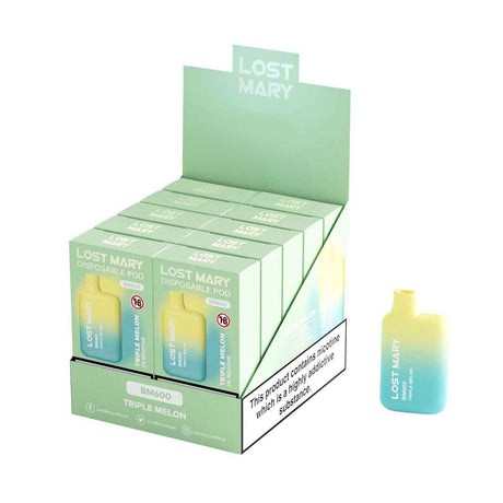 Triple Melon lost mary BM600 disposable vape 10pack