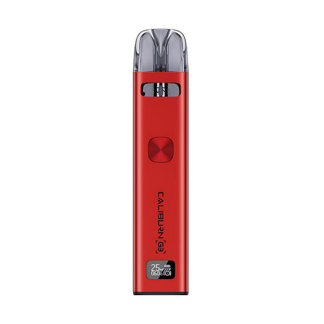 Red uwell caliburn G3 pod vape kit