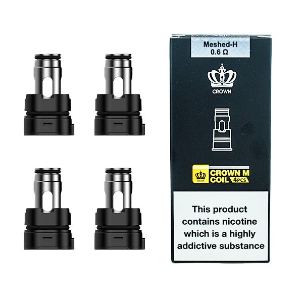 Uwell Crown M Replacement Coils 4 Pack | Grey Haze UK