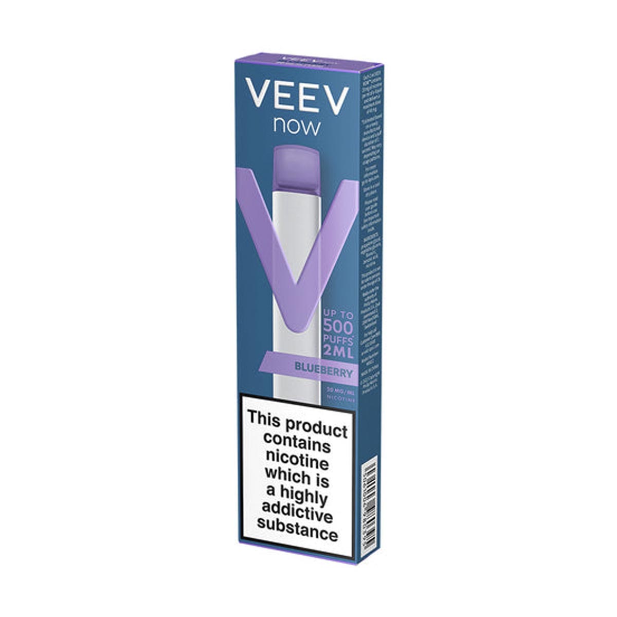 Blueberry Veev Now V2 disposable vape