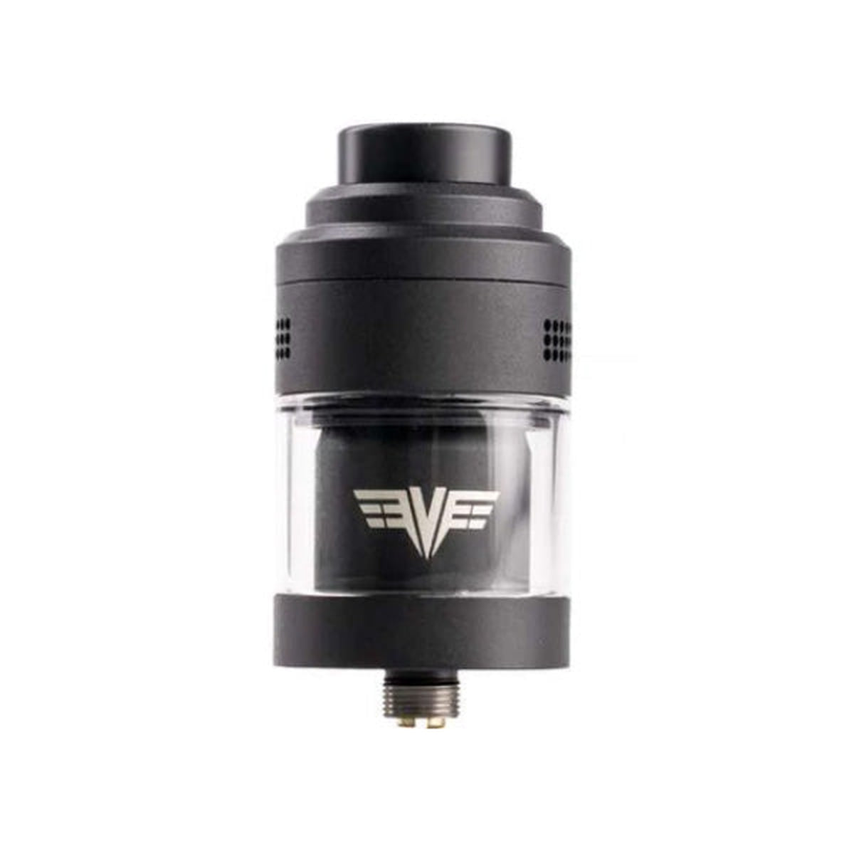 Black Vaperz Cloud Valkyrie Mini RTA vape tank 25mm